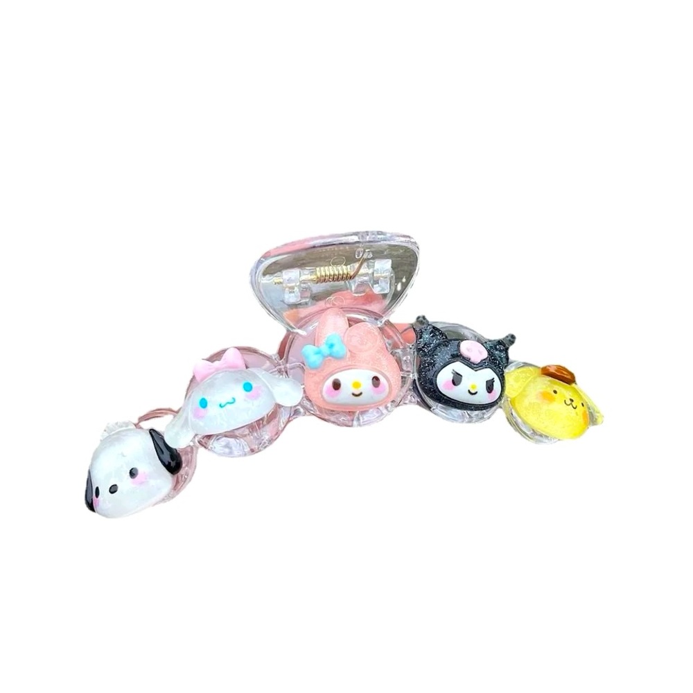 Sanrio characters alligator claw clip hair accessory